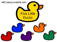 Five Little Ducks Worksheet